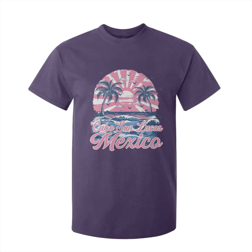 Cabo San Lucas Mexico T Shirt For Kid Vintage Retro Beach Summer Vacation Family Trip TS10 Purple Print Your Wear
