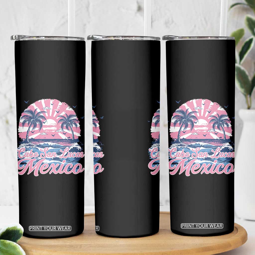 Cabo San Lucas Mexico Skinny Tumbler Vintage Retro Beach Summer Vacation Family Trip TS10 Print Your Wear