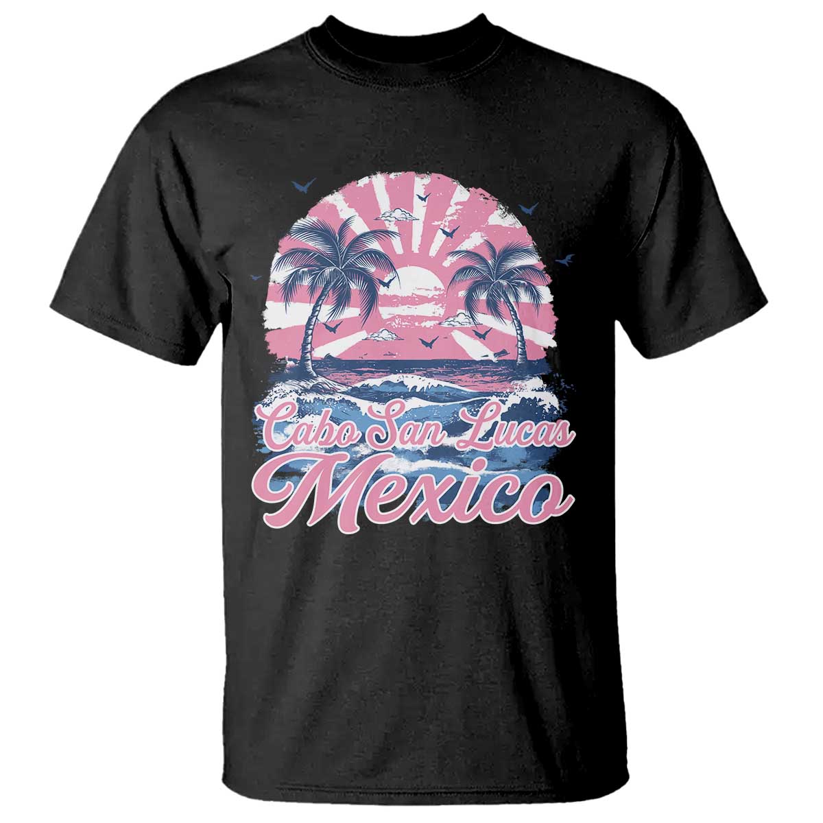 Cabo San Lucas Mexico T Shirt Vintage Retro Beach Summer Vacation Family Trip TS10 Black Print Your Wear