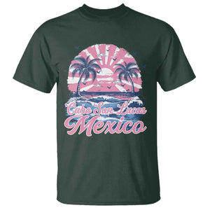 Cabo San Lucas Mexico T Shirt Vintage Retro Beach Summer Vacation Family Trip TS10 Dark Forest Green Print Your Wear