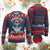 Jesus Sarcastic Humor Knit Sweatshirt Pendejos All Of You - Print Your Wear