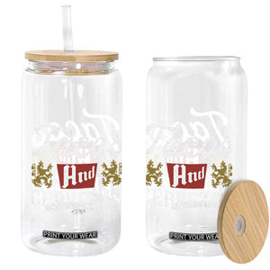 Tacos And Cervezas Glass Can Mexican Food Beer Humor TS10 Print Your Wear