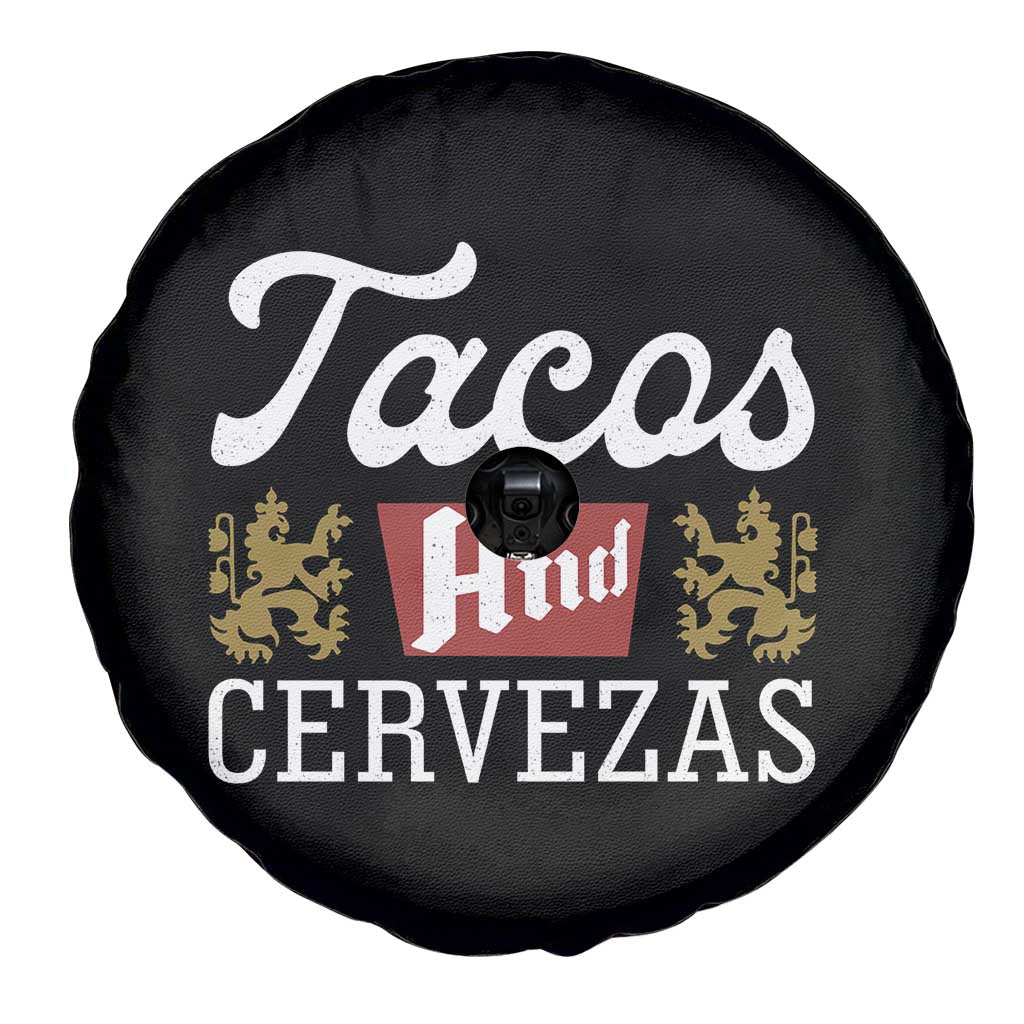 Tacos And Cervezas Spare Tire Cover Mexican Food Beer Humor TS10 Print Your Wear