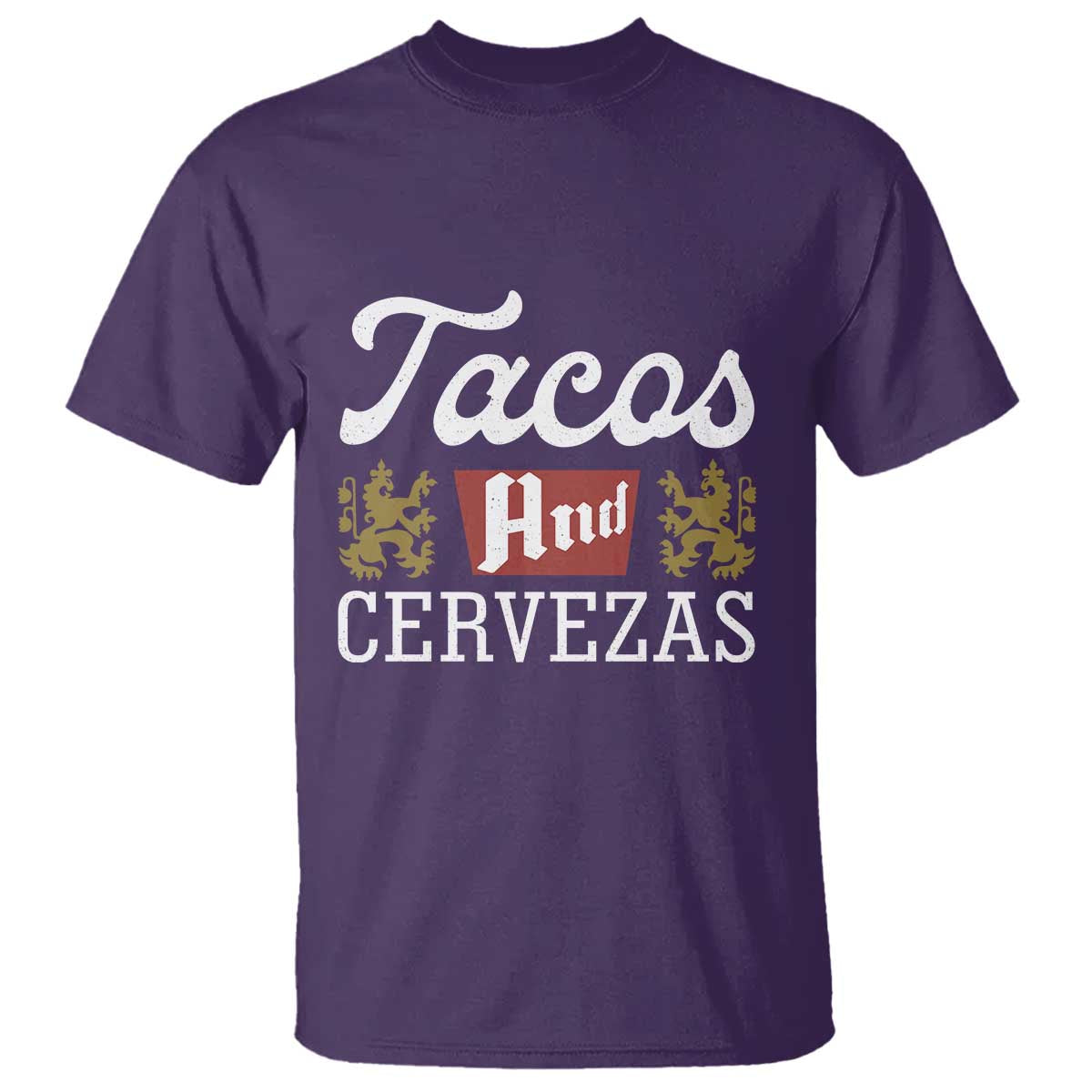 Tacos And Cervezas T Shirt Mexican Food Beer Humor TS10 Purple Print Your Wear