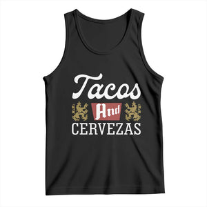 Tacos And Cervezas Tank Top Mexican Food Beer Humor TS10 Black Print Your Wear