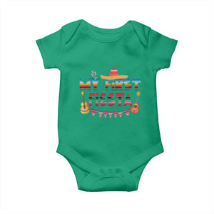My First Fiesta Baby Onesie Baby Cinco De Mayo Mexican Fiesta Outfit TS10 Irish Green Print Your Wear