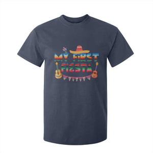 My First Fiesta T Shirt For Kid Baby Cinco De Mayo Mexican Fiesta Outfit TS10 Navy Print Your Wear