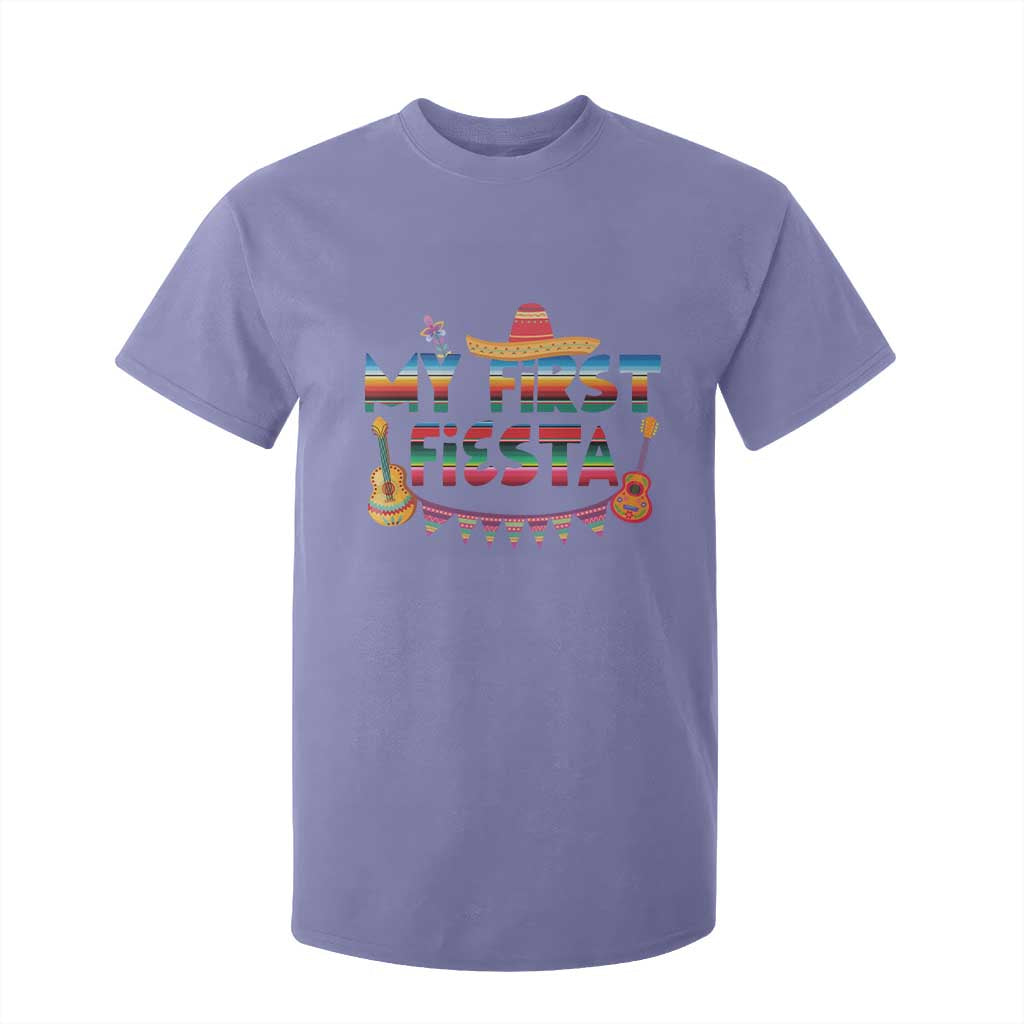 My First Fiesta T Shirt For Kid Baby Cinco De Mayo Mexican Fiesta Outfit TS10 Violet Print Your Wear