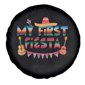 My First Fiesta Spare Tire Cover Baby Cinco De Mayo Mexican Fiesta Outfit TS10 Print Your Wear
