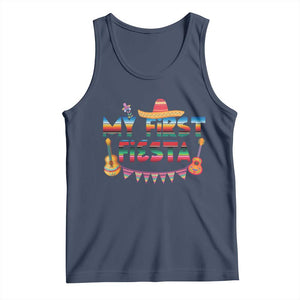 My First Fiesta Tank Top Baby Cinco De Mayo Mexican Fiesta Outfit TS10 Navy Print Your Wear