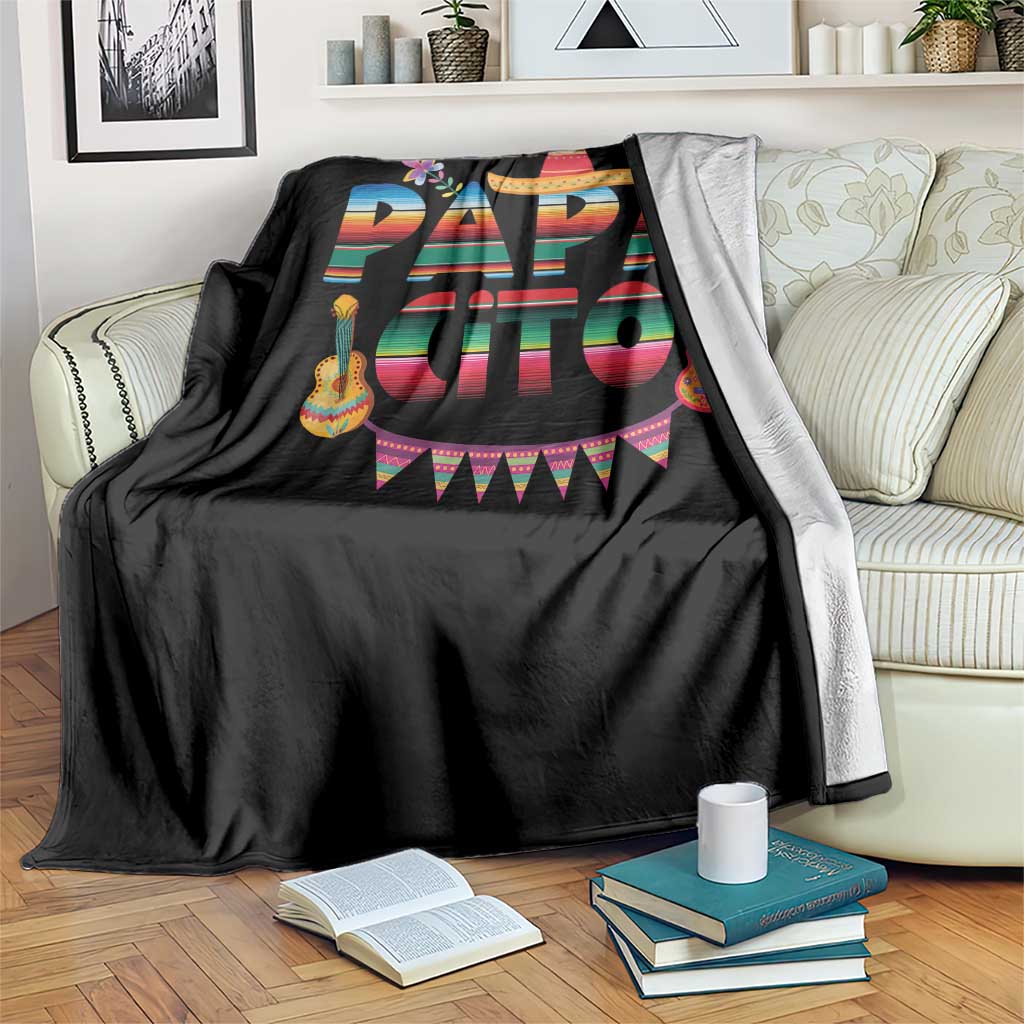 Papa Cito Throw Blanket Mexican Dad Latino Fathers Day Gift TS10 Print Your Wear