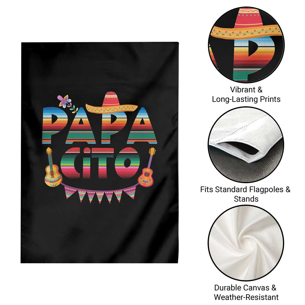Papa Cito Garden Flag Mexican Dad Latino Fathers Day Gift TS10 Print Your Wear