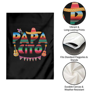 Papa Cito Garden Flag Mexican Dad Latino Fathers Day Gift TS10 Print Your Wear