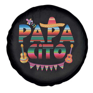 Papa Cito Spare Tire Cover Mexican Dad Latino Fathers Day Gift TS10 Print Your Wear
