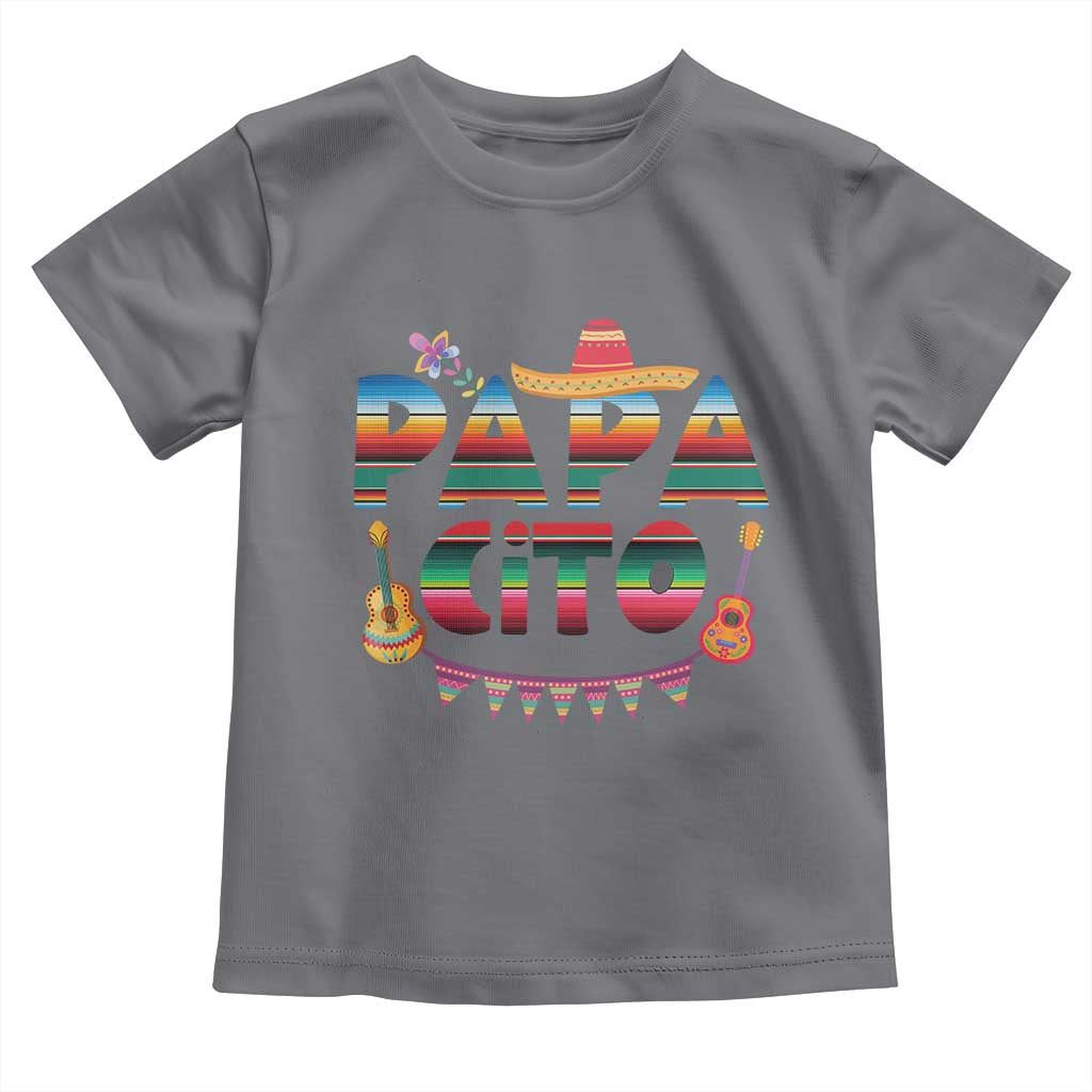 Papa Cito Toddler T Shirt Mexican Dad Latino Fathers Day Gift TS10 Charcoal Print Your Wear