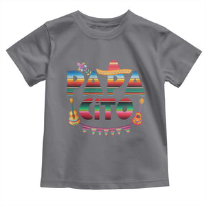Papa Cito Toddler T Shirt Mexican Dad Latino Fathers Day Gift TS10 Charcoal Print Your Wear