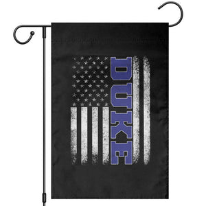 Vintage Duke Name American Flag Garden Flag Retro Sport Basketball Fans TS10 Black Print Your Wear