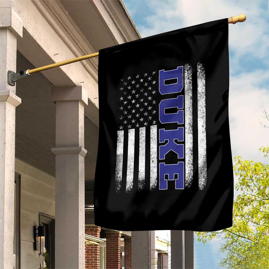 Vintage Duke Name American Flag Garden Flag Retro Sport Basketball Fans TS10 Print Your Wear