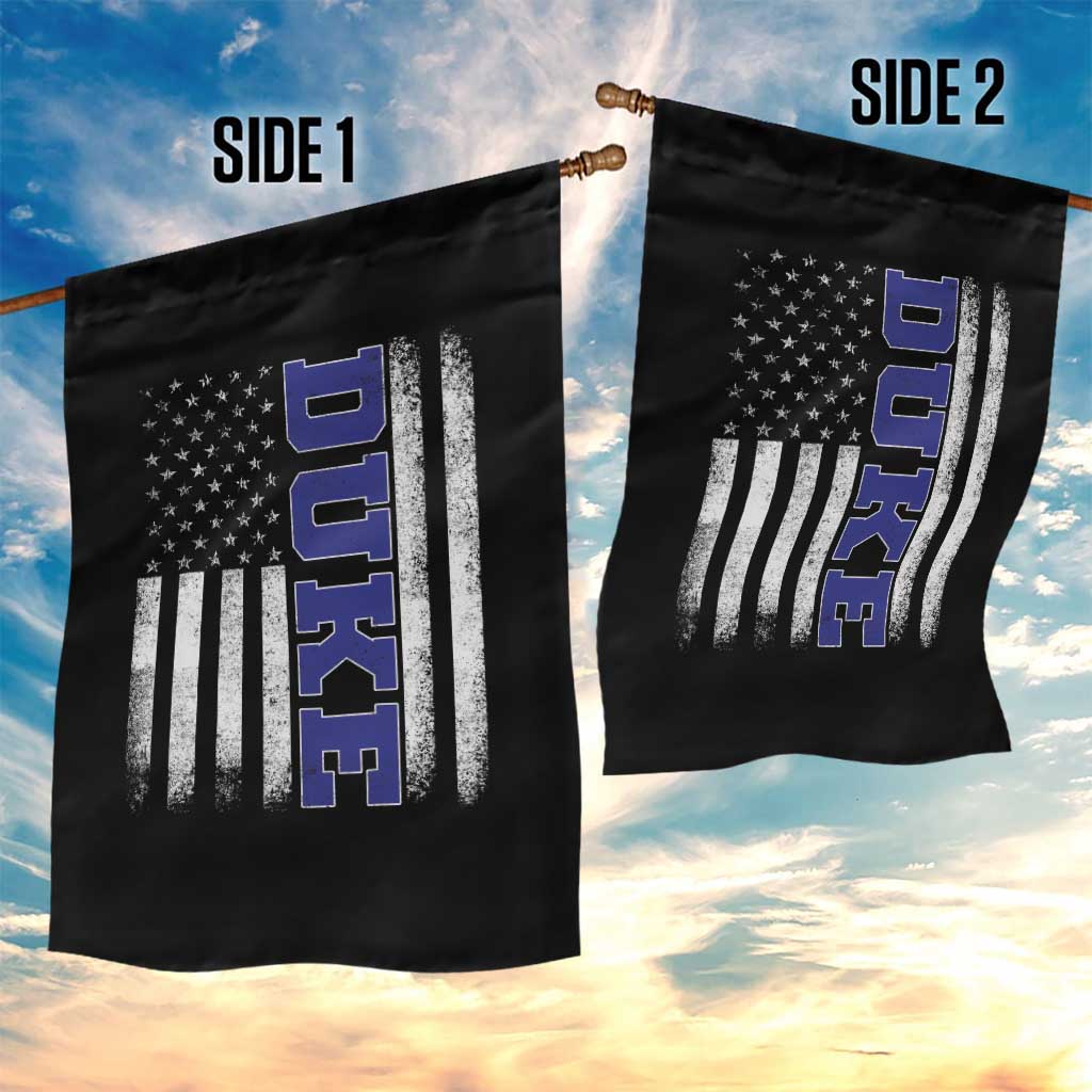 Vintage Duke Name American Flag Garden Flag Retro Sport Basketball Fans TS10 Print Your Wear
