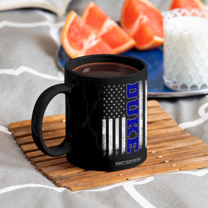 Vintage Duke Name American Flag Coffee Mug Retro Sport Basketball Fans TS10 Print Your Wear