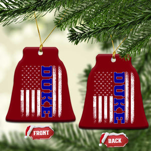 Vintage Duke Name American Flag Ceramic Ornament Retro Sport Basketball Fans TS10 Print Your Wear