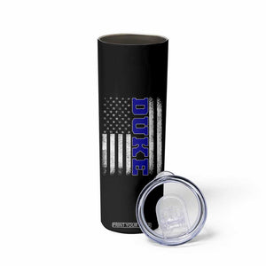 Vintage Duke Name American Flag Skinny Tumbler Retro Sport Basketball Fans TS10 Print Your Wear