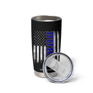 Vintage Duke Name American Flag Tumbler Cup Retro Sport Basketball Fans TS10 Print Your Wear