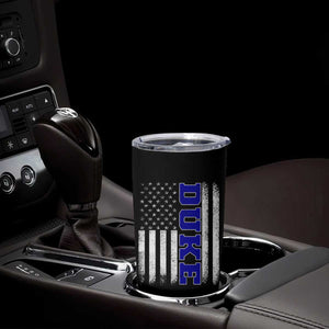 Vintage Duke Name American Flag Tumbler Cup Retro Sport Basketball Fans TS10 Print Your Wear
