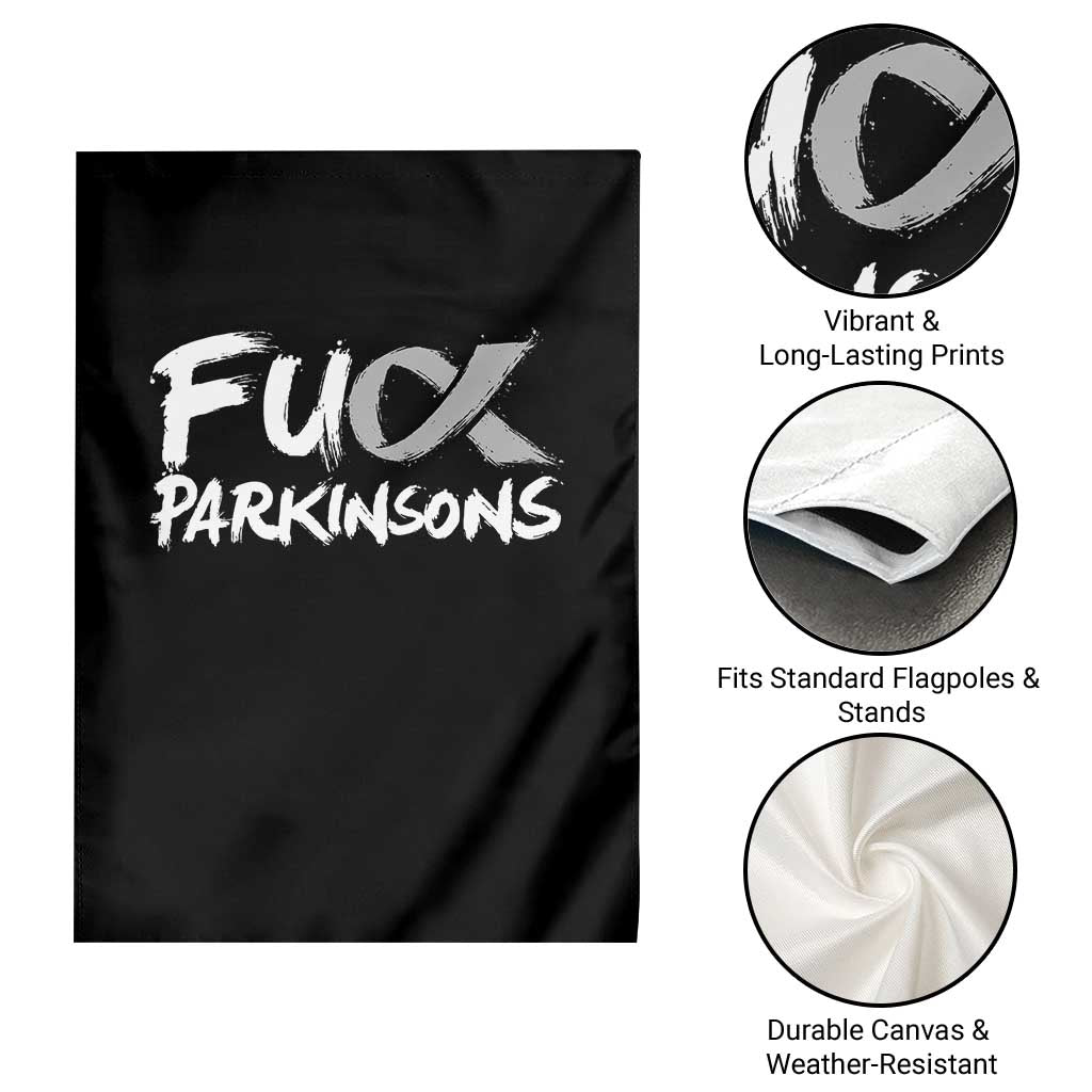 Fuck Parkinsons Garden Flag Parkinsons Disease Awareness Month TS10 Print Your Wear