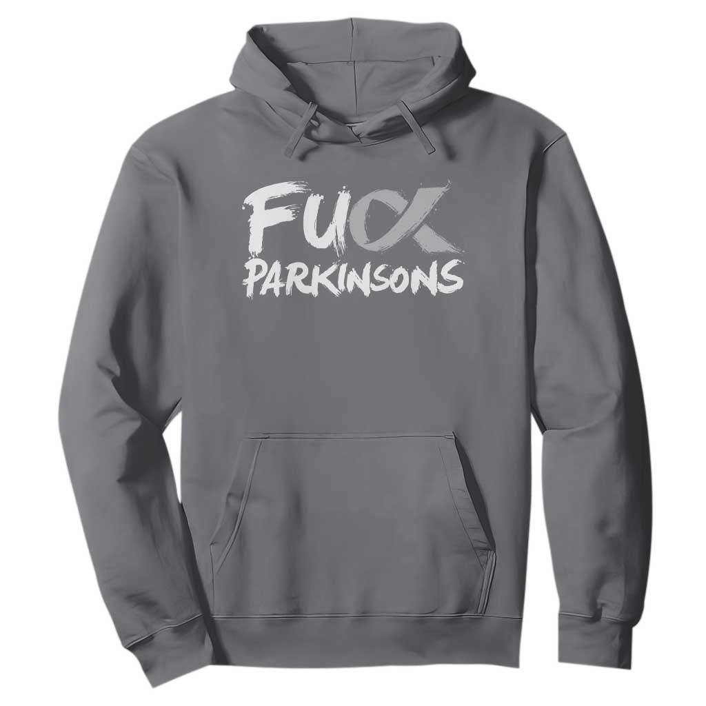Fuck Parkinsons Hoodie Parkinsons Disease Awareness Month TS10 Charcoal Print Your Wear