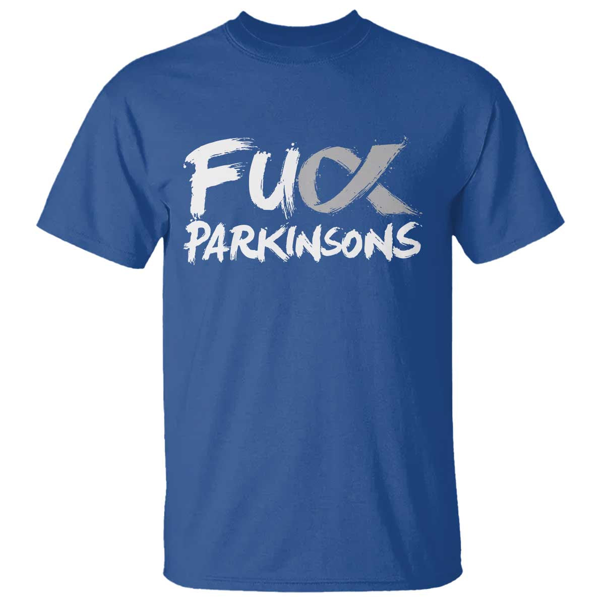 Fuck Parkinsons T Shirt Parkinsons Disease Awareness Month TS10 Royal Blue Print Your Wear
