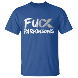 Fuck Parkinsons T Shirt Parkinsons Disease Awareness Month TS10 Royal Blue Print Your Wear