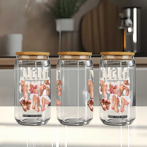MILF Man I Love Feet Glass Can Funny Sexy Inappropriate Saying Quote TS10 Print Your Wear