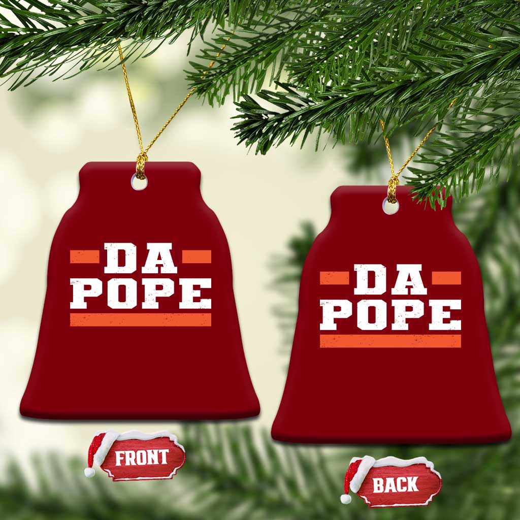 Da Pope Leo XIV Ceramic Ornament From America Chicago TS10 Print Your Wear