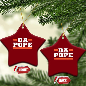 Da Pope Leo XIV Ceramic Ornament From America Chicago TS10 Print Your Wear