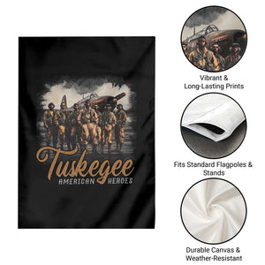 Tuskegee Airmen Garden Flag African American Heroes WW2 Tribute Black History Month TS10 Print Your Wear