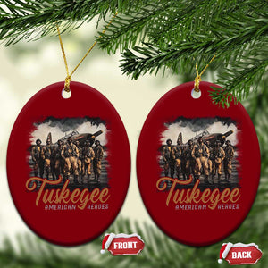 Tuskegee Airmen Ceramic Ornament African American Heroes WW2 Tribute Black History Month TS10 Print Your Wear