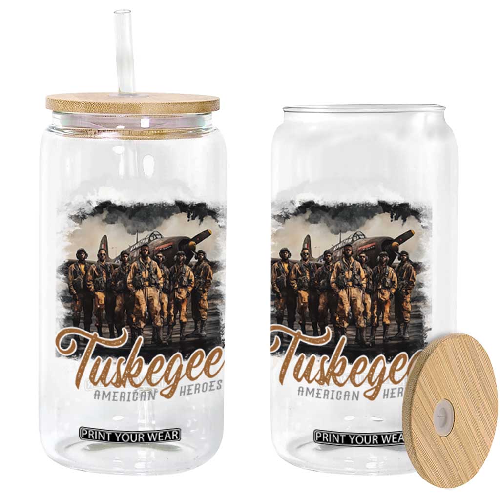 Tuskegee Airmen Glass Can African American Heroes WW2 Tribute Black History Month TS10 Print Your Wear