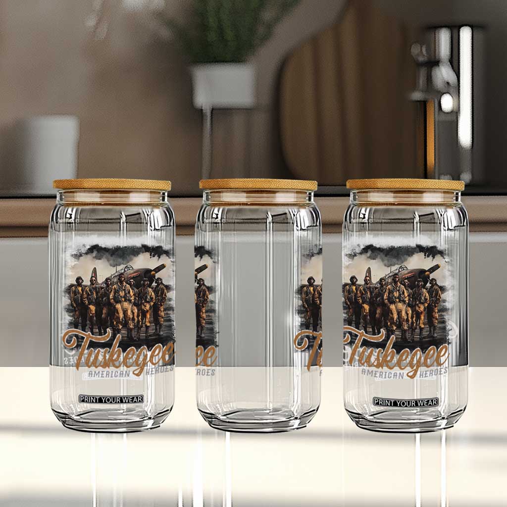 Tuskegee Airmen Glass Can African American Heroes WW2 Tribute Black History Month TS10 Print Your Wear