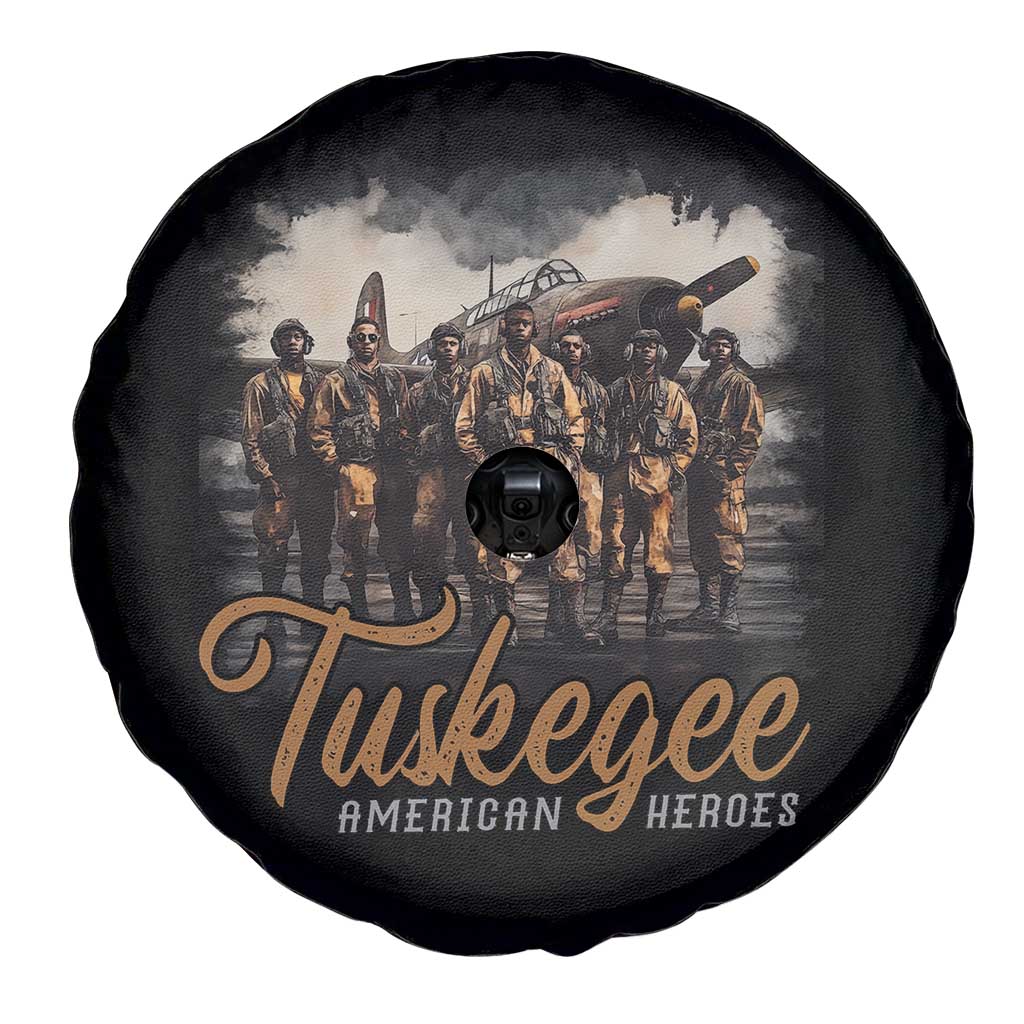Tuskegee Airmen Spare Tire Cover African American Heroes WW2 Tribute Black History Month TS10 Print Your Wear