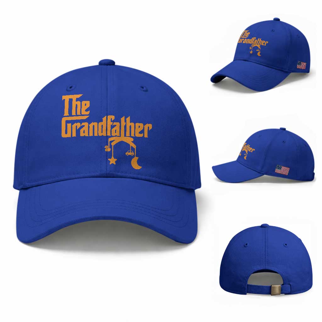 Grandfather Baseball Cap Funny Grandpa Fathers Day