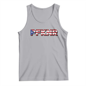 PFKNR Tank Top Vintage Boricua Puerto Rican Flag TS10 Athletic Heather Print Your Wear