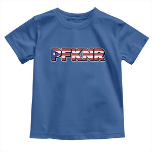 PFKNR Toddler T Shirt Vintage Boricua Puerto Rican Flag TS10 Royal Blue Print Your Wear