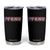 PFKNR Tumbler Cup Vintage Boricua Puerto Rican Flag TS10 Black Print Your Wear