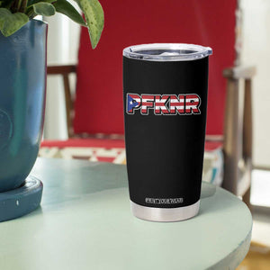 PFKNR Tumbler Cup Vintage Boricua Puerto Rican Flag TS10 Print Your Wear