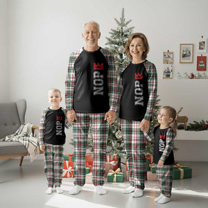 No Kings Plaid Pajama Set In America Protest TS10 Christmas Plaid Print Your Wear