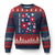 Subtle FDT Ugly Christmas Sweater Boho Floral Red White Blue Social Justice - Print Your Wear