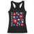 Subtle FDT Racerback Tank Top Boho Floral Red White Blue Social Justice TS10 Black Print Your Wear