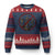 No Kings in America Ugly Christmas Sweater Skull Crown Nope Kings - Print Your Wear