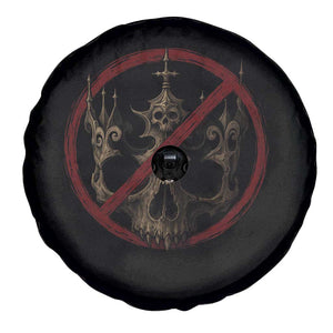 No Kings in America Spare Tire Cover Skull Crown Nope Kings TS10 Print Your Wear